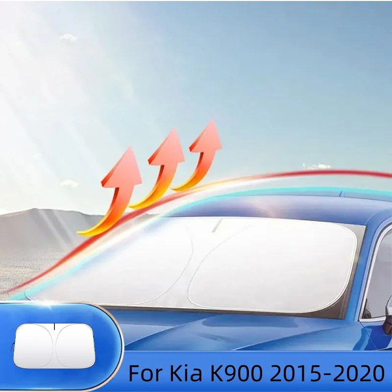 Car Front Window Sunshade Cover For Kia K900 2015-2020UV Protect Reflector Sun Shade Sun Visor Silver
Car Front Window Sunshade Cover For Kia K900 2015-2020UV Protect Reflector Sun Shade Sun Visor Silver