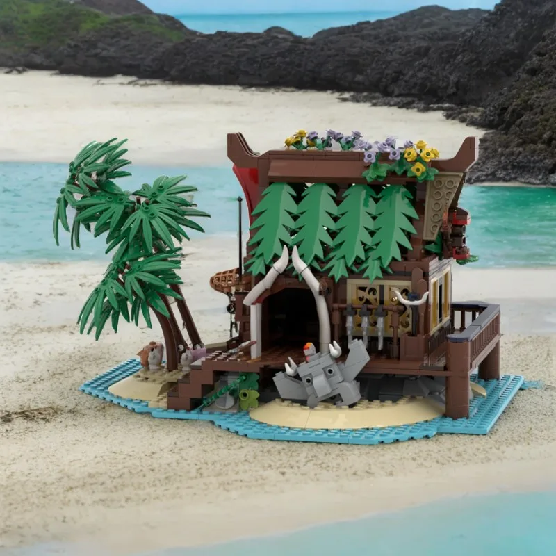 1504PCS MOC Construction Toy Creative Islanders Tiki House Suit Educational Building Blocks Gift for Children
1504PCS MOC Construction Toy Creative Islanders Tiki House Suit Educational Building Blocks Gift for Children