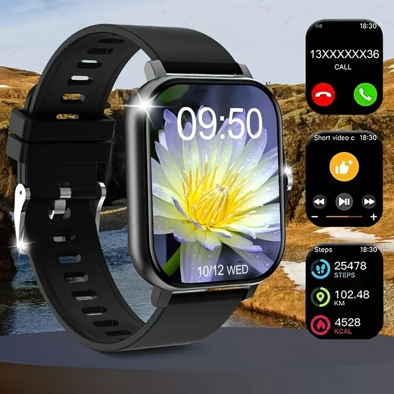 DROPSHIPPING 100 Sport Mode Smart Watch - AI voice control, wireless calling, heart rate, blood pressure, sleep monitoring
DROPSHIPPING 100 Sport Mode Smart Watch - AI voice control, wireless calling, heart rate, blood pressure, sleep monitoring