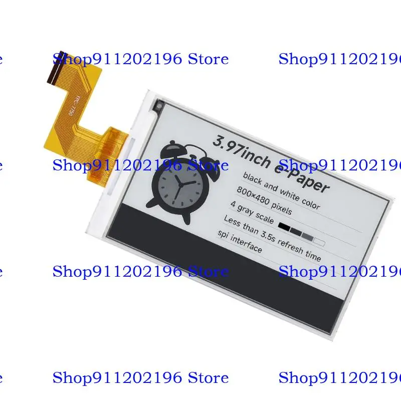 P82A 3.97INCH E Paper Display Модуль 4 -й серой шкала для RPI с низким энергопотреблением для промышленного инструмента
P82A 3.97INCH E Paper Display Модуль 4 -й серой шкала для RPI с низким энергопотреблением для промышленного инструмента