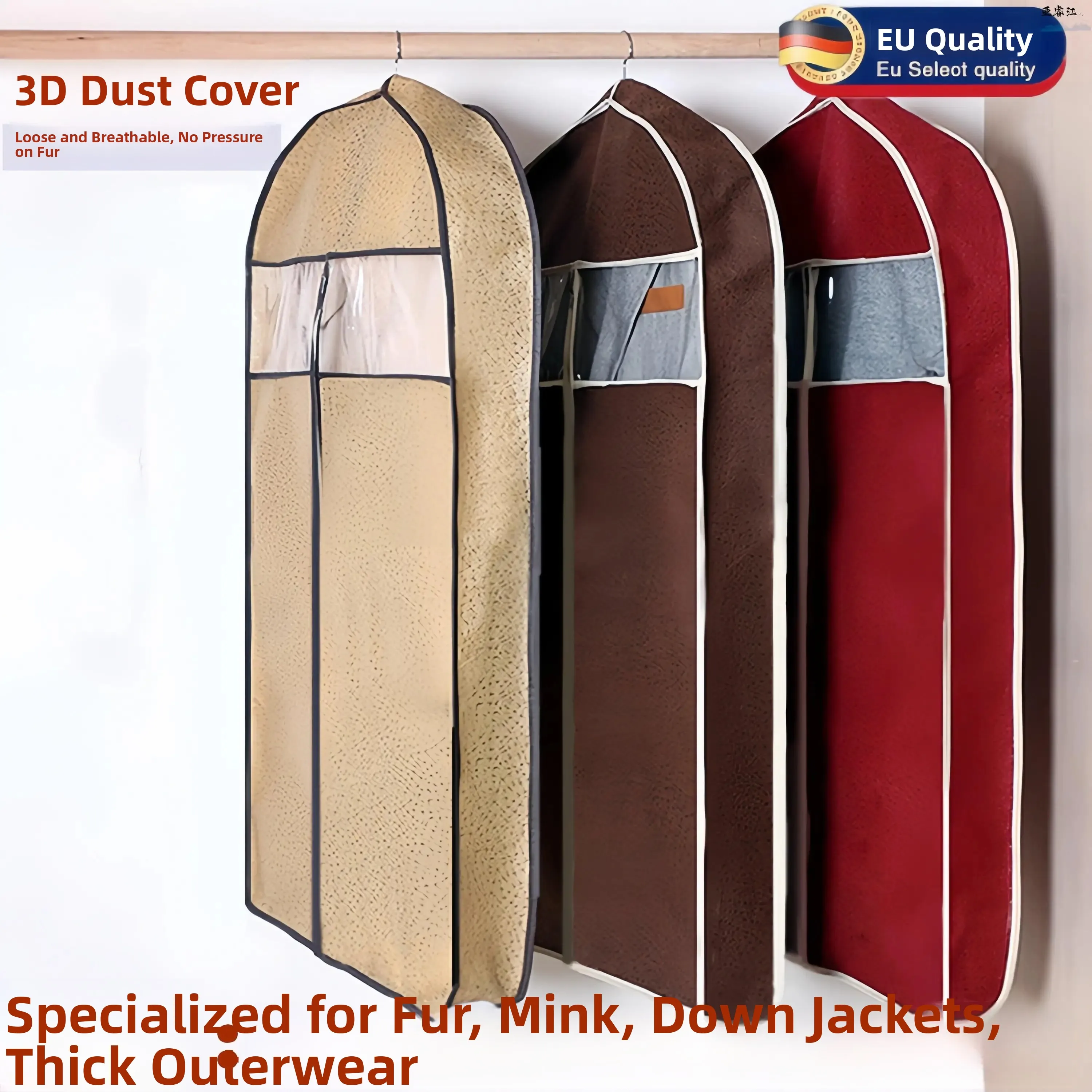 2025 New Fur Coat Special Cover Three-dimensional Winter Clothes Squirrel Skin Breathable down Jacket Bag Clothes Cover Bag
2025 New Fur Coat Special Cover Three-dimensional Winter Clothes Squirrel Skin Breathable down Jacket Bag Clothes Cover Bag