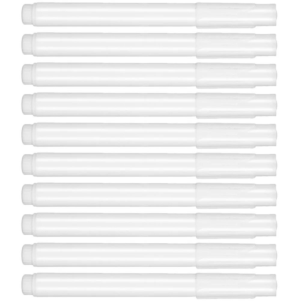 10 Pcs Liquid Chalk Blackboard Portable Markers Pens Plastic School Supplies Convenient
10 Pcs Liquid Chalk Blackboard Portable Markers Pens Plastic School Supplies Convenient