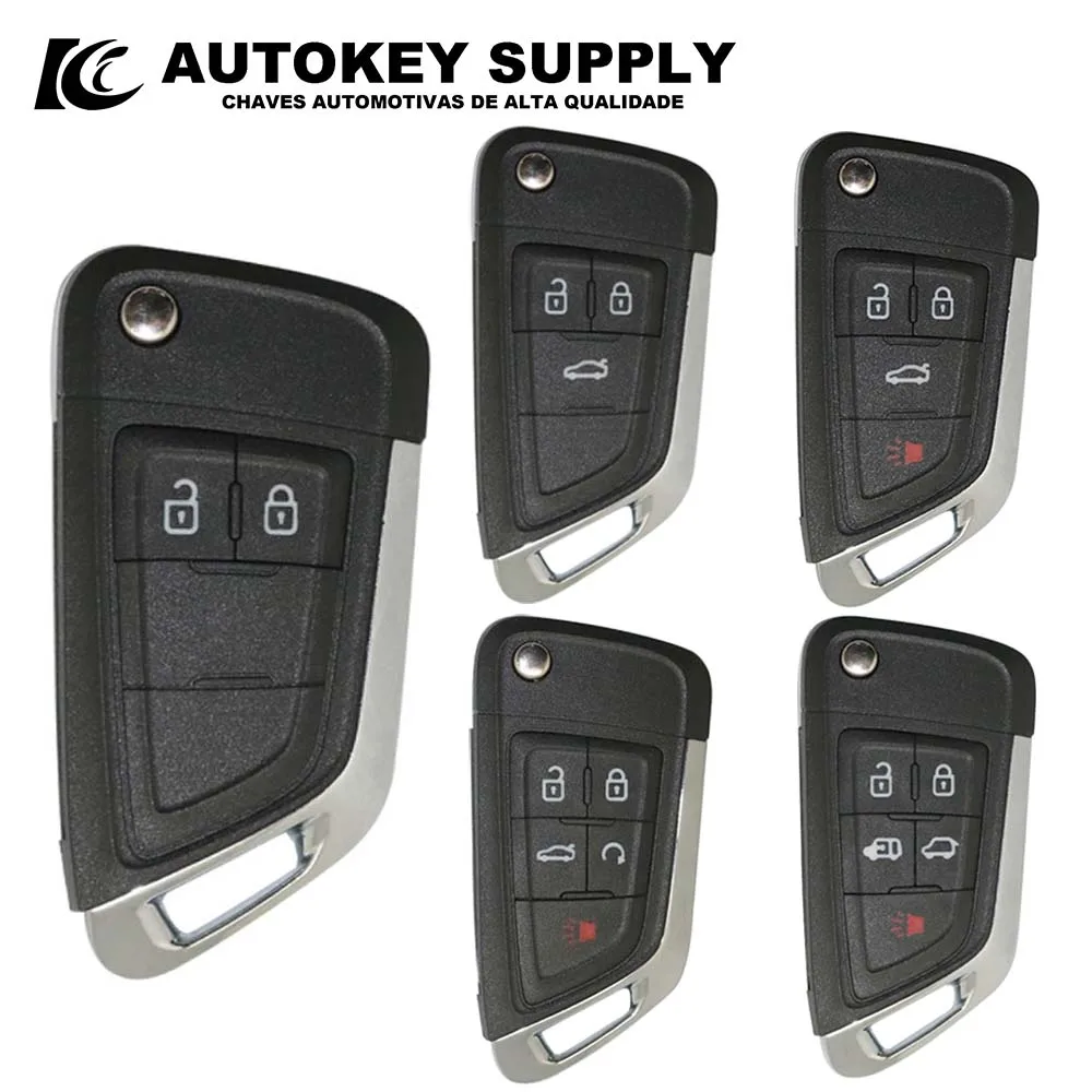 Autokeysupply 2/3/4/5 Buttons Modified Folding Key With Logo For Chevrolet
Autokeysupply 2/3/4/5 Buttons Modified Folding Key With Logo For Chevrolet