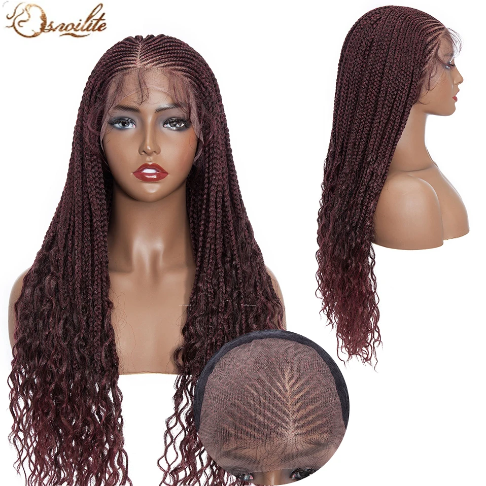 S-noilite Synthetic 28inch SIde Part Boxing Twist Braided Wig Long Black Lace Front Braiding Hair Wig With Baby Hair for Women
S-noilite Synthetic 28inch SIde Part Boxing Twist Braided Wig Long Black Lace Front Braiding Hair Wig With Baby Hair for Women