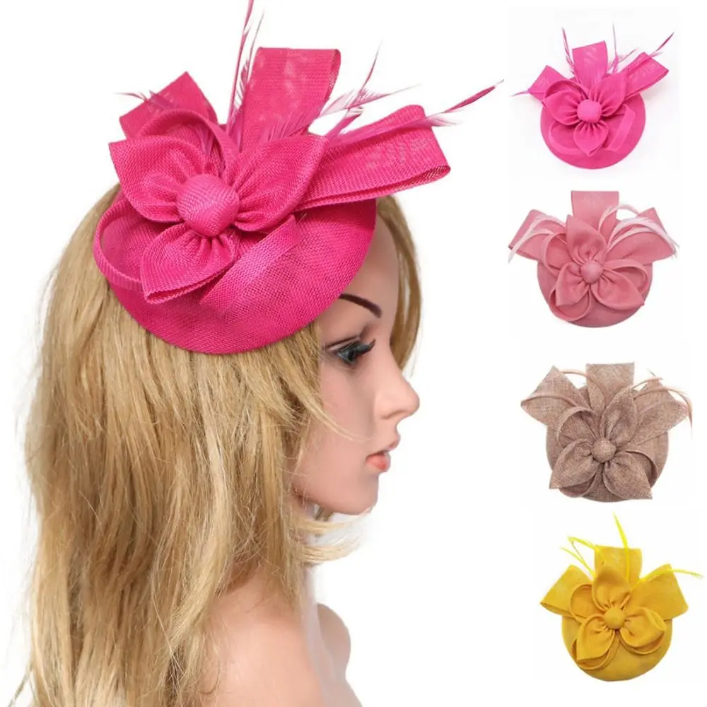 Fashion Solid Color Fascinator Headpiece French Style Hepburn Style Wedding Headdress Bridal Headwear Wedding Party
Fashion Solid Color Fascinator Headpiece French Style Hepburn Style Wedding Headdress Bridal Headwear Wedding Party