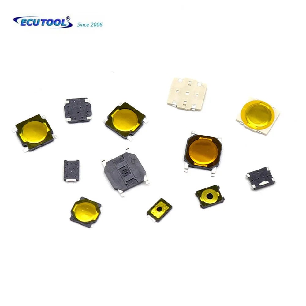 ECUTOOL SMD тактильный переключатель Микро Кнопка для Honda Old Fit Accord для пульта дистанционного управления Suzuki Swift Megane 2 (4,8*4,8*0,8 мм)
ECUTOOL SMD тактильный переключатель Микро Кнопка для Honda Old Fit Accord для пульта дистанционного управления Suzuki Swift Megane 2 (4,8*4,8*0,8 мм)