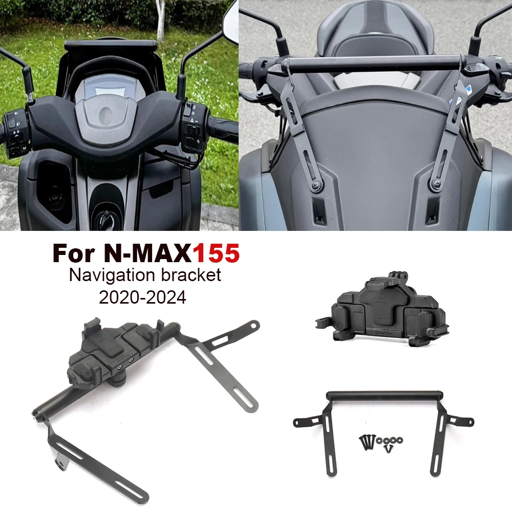 For YAMAHA N-MAX155 NMAX 155 2020-2024 Motorcycle Accessories GPS Smart Phone Navigation Mount Mounting Bracket Adapter Holder
For YAMAHA N-MAX155 NMAX 155 2020-2024 Motorcycle Accessories GPS Smart Phone Navigation Mount Mounting Bracket Adapter Holder