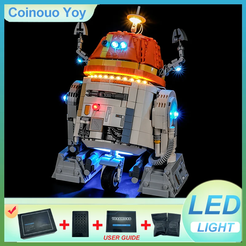 LIGHT For LEGO 75416 (C1-10P) robot Block DIY Toy (NO Blocks Model,Only LED Light) Light Set Kid Gift
LIGHT For LEGO 75416 (C1-10P) robot Block DIY Toy (NO Blocks Model,Only LED Light) Light Set Kid Gift