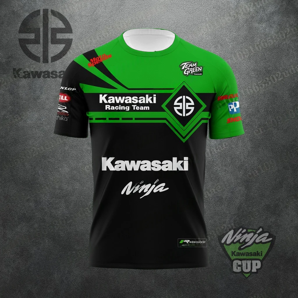 Kawasaki Motorcycle Competition Men's Quick-Drying T-shirts Adult Jersey Sports Casual Short Sleeve Off-Road Riding Cool T Shirt
Kawasaki Motorcycle Competition Men's Quick-Drying T-shirts Adult Jersey Sports Casual Short Sleeve Off-Road Riding Cool T Shirt