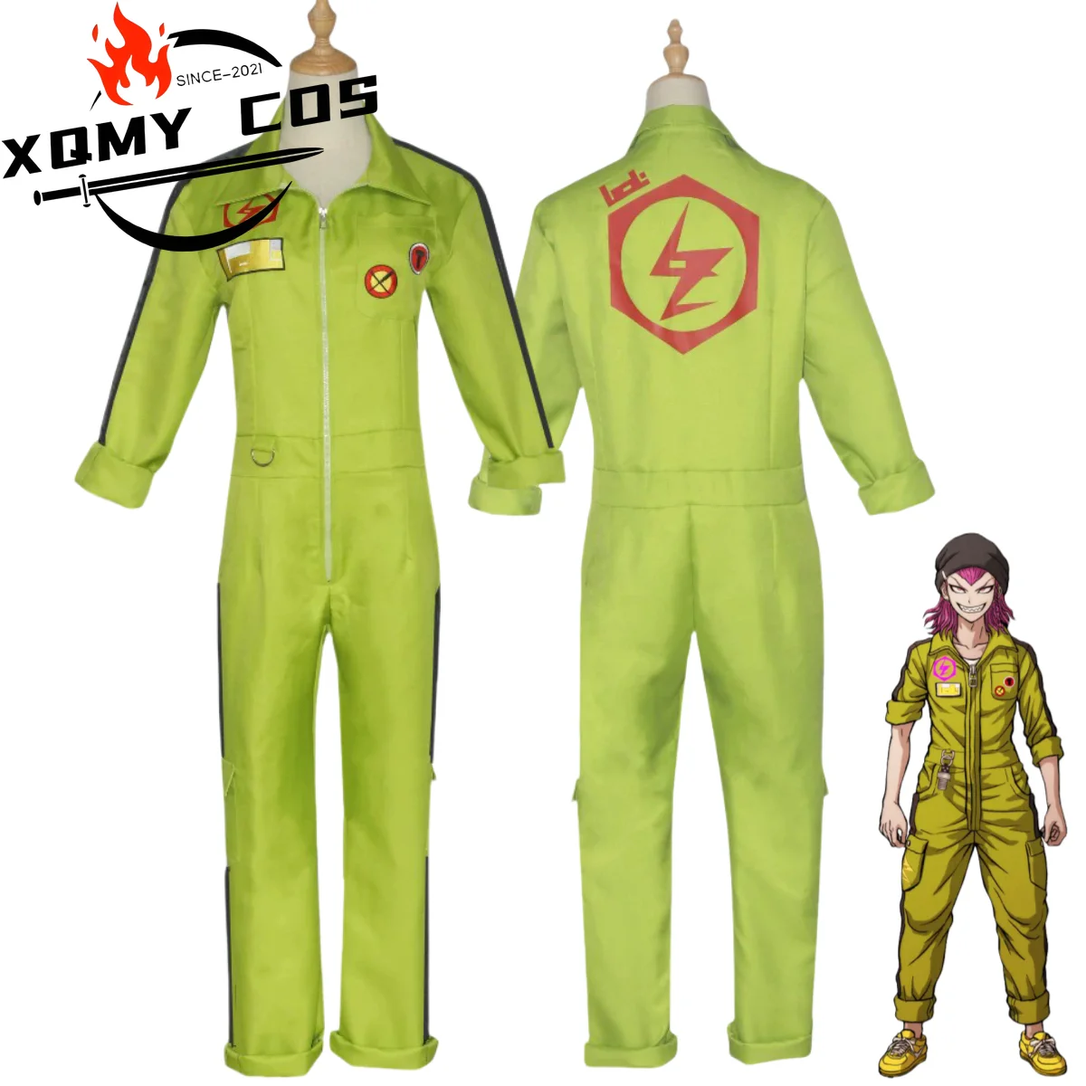 XqAnime Kazuichi Souda Cosplay Costume Green Long Sleeves Jumpsuits Work Uniforms Adult Man Woman Halloween Carnival Suit
XqAnime Kazuichi Souda Cosplay Costume Green Long Sleeves Jumpsuits Work Uniforms Adult Man Woman Halloween Carnival Suit