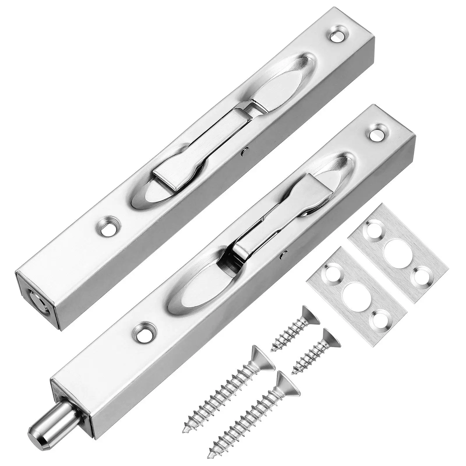 2 Sets Box Type Hidden Latch 6 Inch Stainless Steel Flush Bolt Double Door Latches Slide Security French Lock Hardware
2 Sets Box Type Hidden Latch 6 Inch Stainless Steel Flush Bolt Double Door Latches Slide Security French Lock Hardware