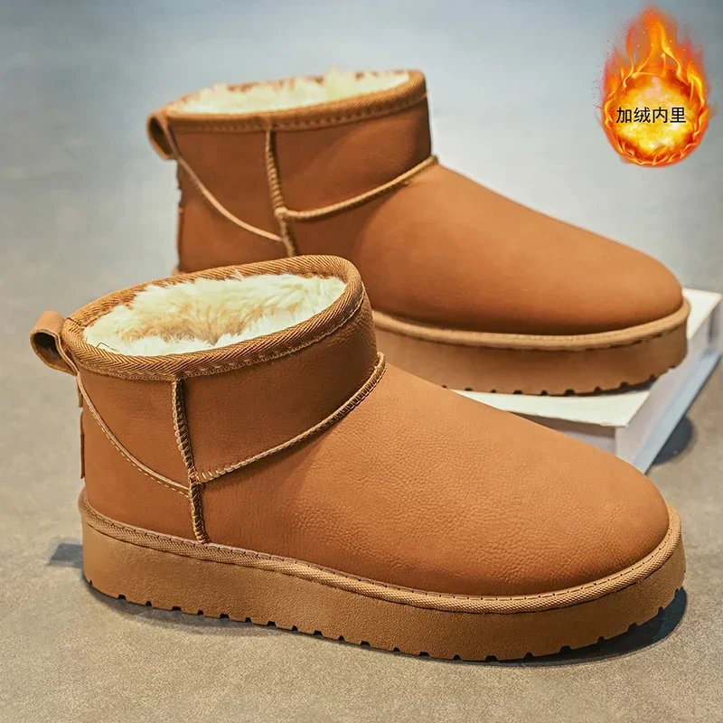Men boots 2024 New Winter Slippers Warm Men Shoes Waterproof Non-Slip Plush Sneakers Male tenis shoes Boots Men Sneakers Winter
Men boots 2024 New Winter Slippers Warm Men Shoes Waterproof Non-Slip Plush Sneakers Male tenis shoes Boots Men Sneakers Winter