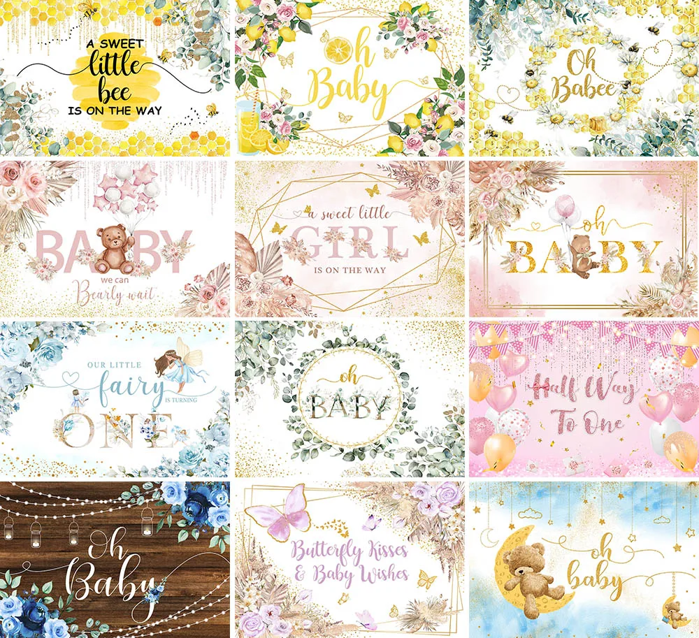 Avezano Oh Baby Shower Backdrop Bear Flowers Honey Pampas Grass Newborn Party Decor Backgrounds for Photography Photo Studio
Avezano Oh Baby Shower Backdrop Bear Flowers Honey Pampas Grass Newborn Party Decor Backgrounds for Photography Photo Studio