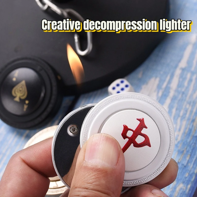 Cool and Fun Personalized Rotary Decompression Mahjong Style Lighter Side Slip Ignition Inflatable Open Flame Cigarette Lighter
Cool and Fun Personalized Rotary Decompression Mahjong Style Lighter Side Slip Ignition Inflatable Open Flame Cigarette Lighter