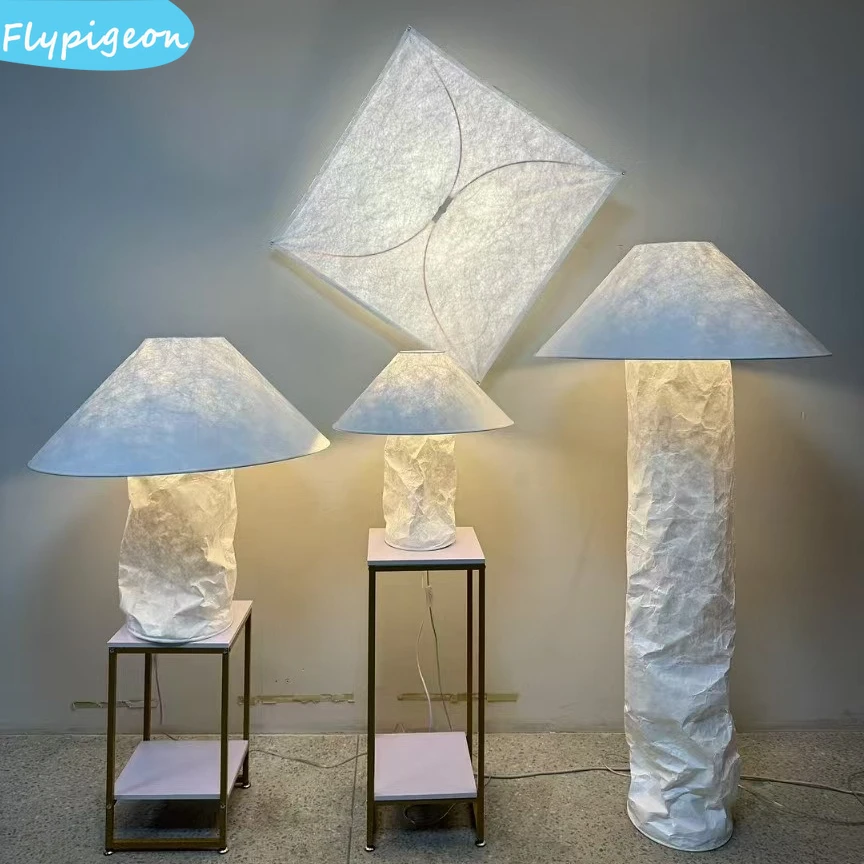 Japanese Paper Floor Lamp Nordic Ingo Maurer Style For Bedroom Bedside Living Room Hotel Decor LED Wabi Sabi Lighting Decor
Japanese Paper Floor Lamp Nordic Ingo Maurer Style For Bedroom Bedside Living Room Hotel Decor LED Wabi Sabi Lighting Decor