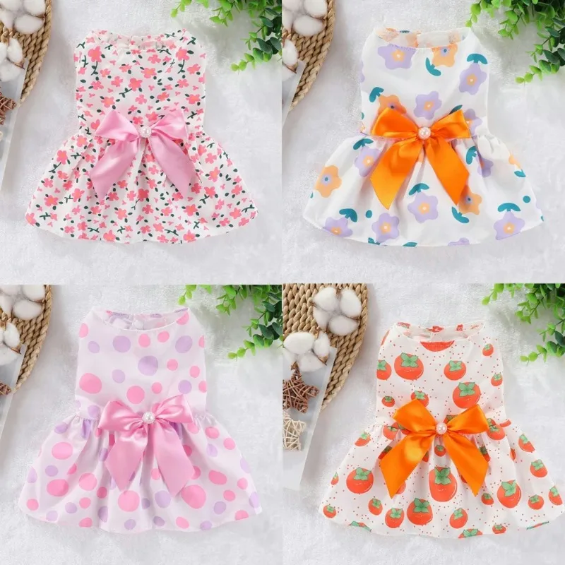 New Pet Dress,Soft and Sleeveless Floral Outfit for Cats and Dogs, Perfect for Daily Wear & Special Occasions,Dog Skirts
New Pet Dress,Soft and Sleeveless Floral Outfit for Cats and Dogs, Perfect for Daily Wear & Special Occasions,Dog Skirts