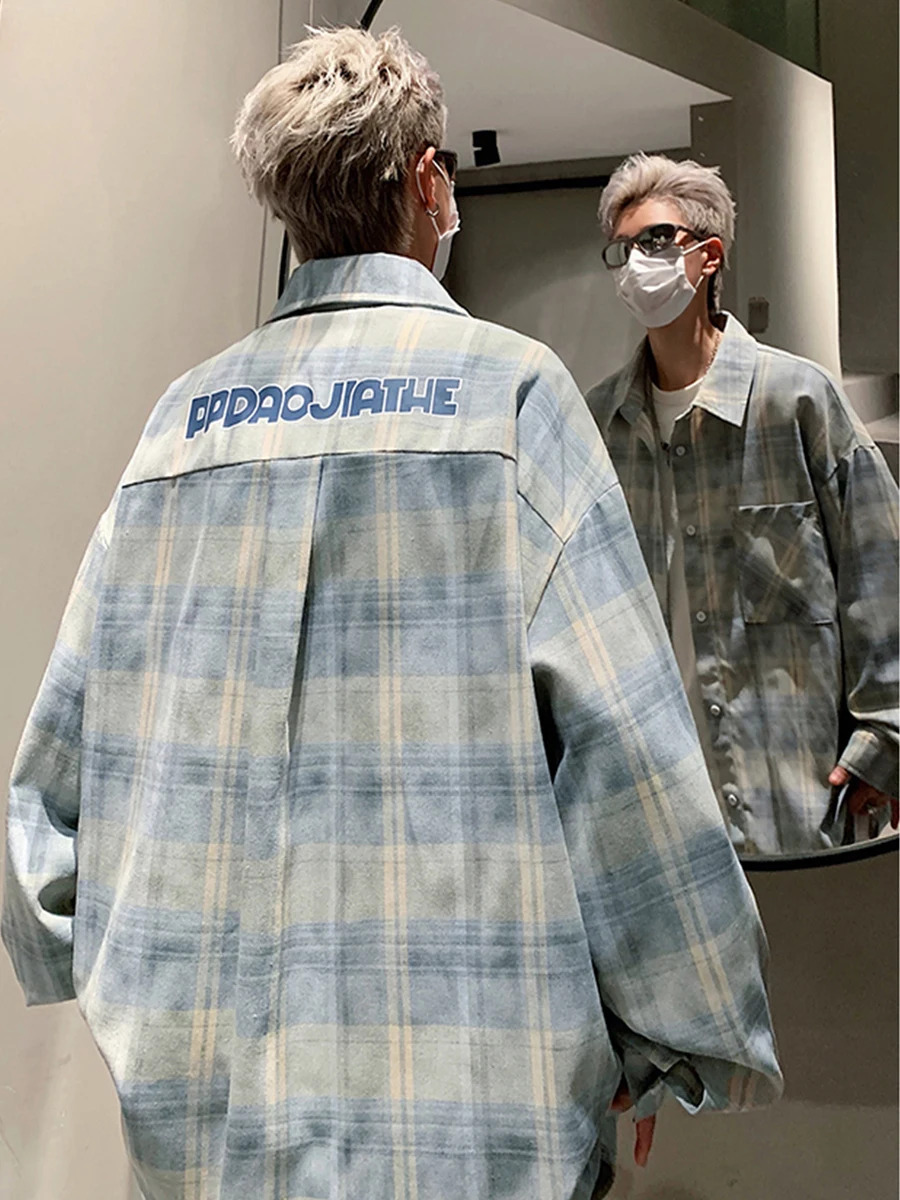 American Style Plaid Long Sleeve Shirt Men's Loose Fit Large Size Casual Outerwear Shirt Comfortable Regular Length
American Style Plaid Long Sleeve Shirt Men's Loose Fit Large Size Casual Outerwear Shirt Comfortable Regular Length