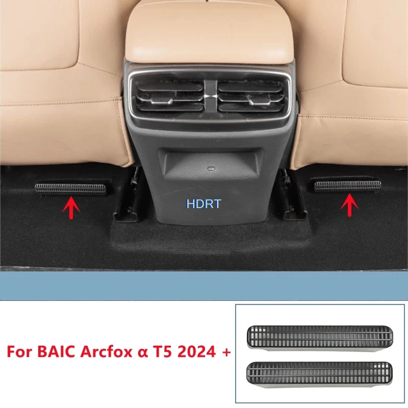 Car Styling Rear Seat Air Conditioning Vent Outlet Dust Proof Cover Protector Decoration Accessories For BAIC Arcfox α T5 2024 +
Car Styling Rear Seat Air Conditioning Vent Outlet Dust Proof Cover Protector Decoration Accessories For BAIC Arcfox α T5 2024 +