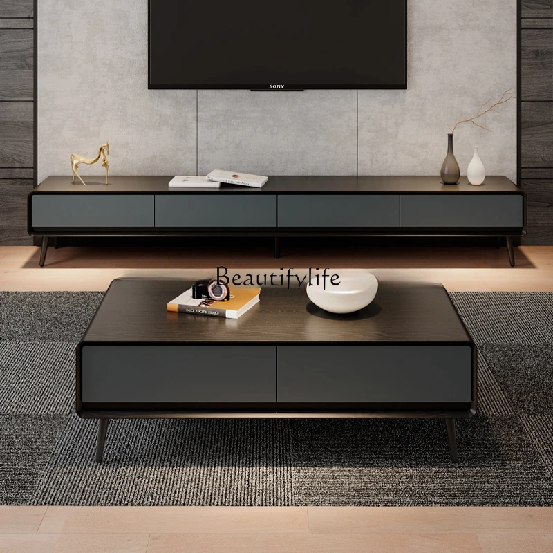 Medieval rectangular coffee table living room home new light luxury high-end coffee table TV cabinet
Medieval rectangular coffee table living room home new light luxury high-end coffee table TV cabinet