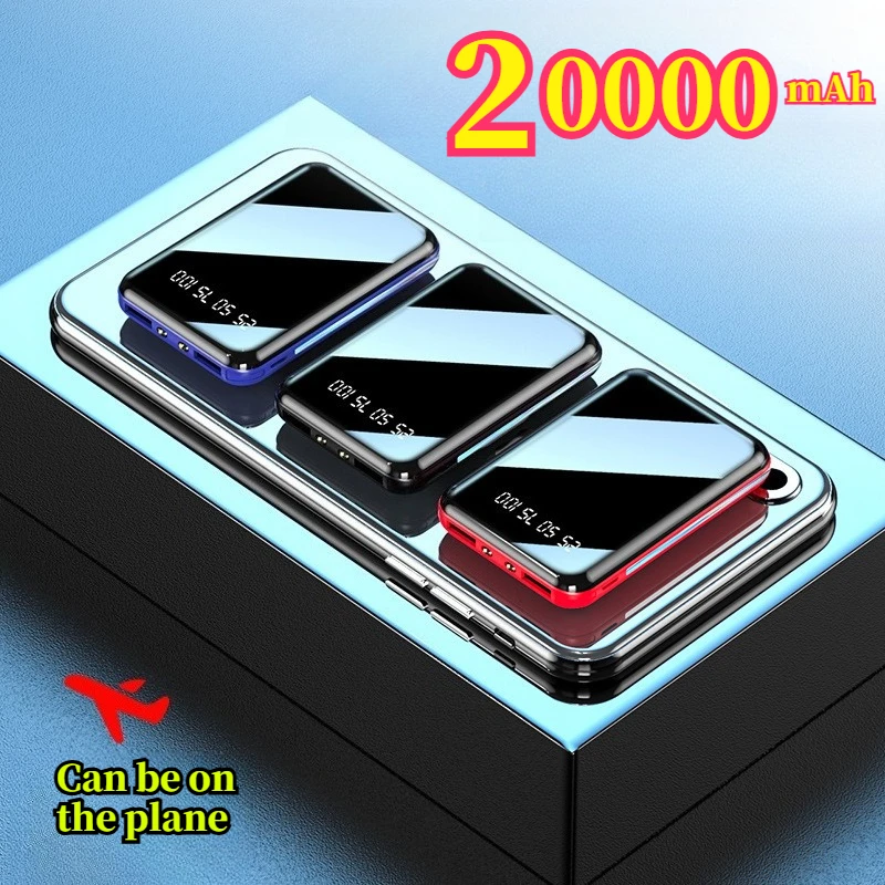 Новый внешний аккумулятор Mini Power Bank 20000 мАч с быстрой зарядкой и цифровым дисплеем со светодиодной подсветкой для IPhone Samsung Huawei Xiaomi
Новый внешний аккумулятор Mini Power Bank 20000 мАч с быстрой зарядкой и цифровым дисплеем со светодиодной подсветкой для IPhone Samsung Huawei Xiaomi