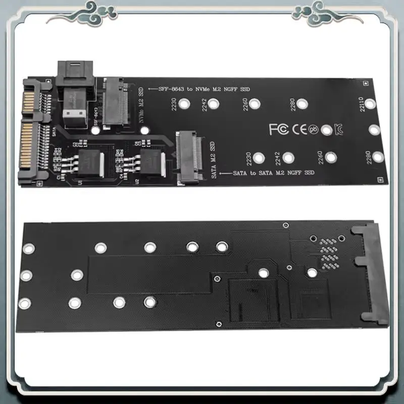 Премиум-адаптер NGFF M-Key To Slimline SAS NVME Pcie 22Pin SATA SSD-конвертер подходит для настольной материнской платы ноутбука
Премиум-адаптер NGFF M-Key To Slimline SAS NVME Pcie 22Pin SATA SSD-конвертер подходит для настольной материнской платы ноутбука