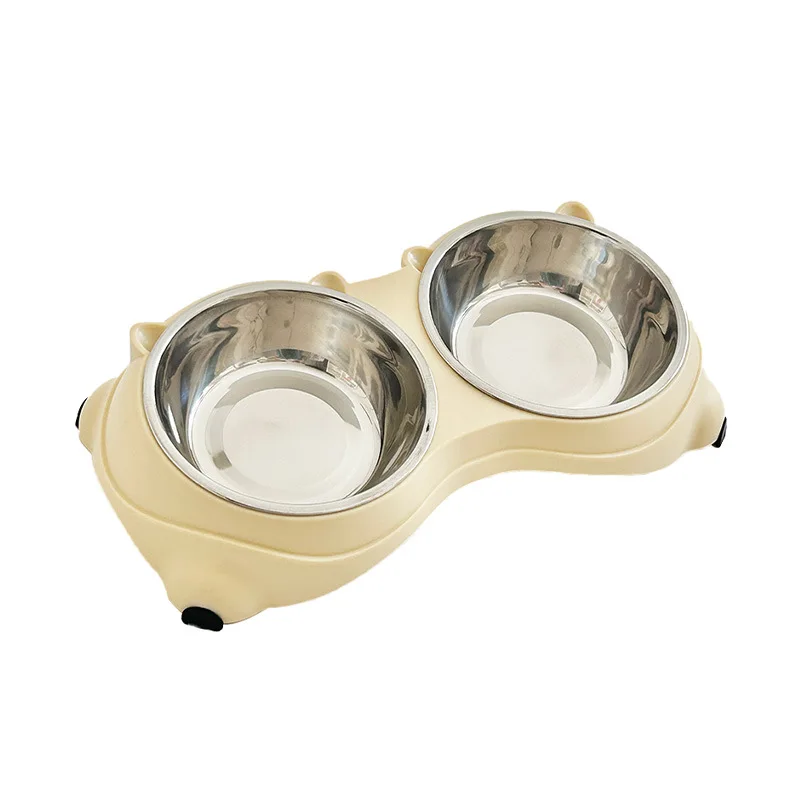 1 PCS Dual Bowl Stainless Steel Double Pet Bowls for Dogs and Cats Non-Skid Base Perfect for Food and Water Easy to Clean
1 PCS Dual Bowl Stainless Steel Double Pet Bowls for Dogs and Cats Non-Skid Base Perfect for Food and Water Easy to Clean