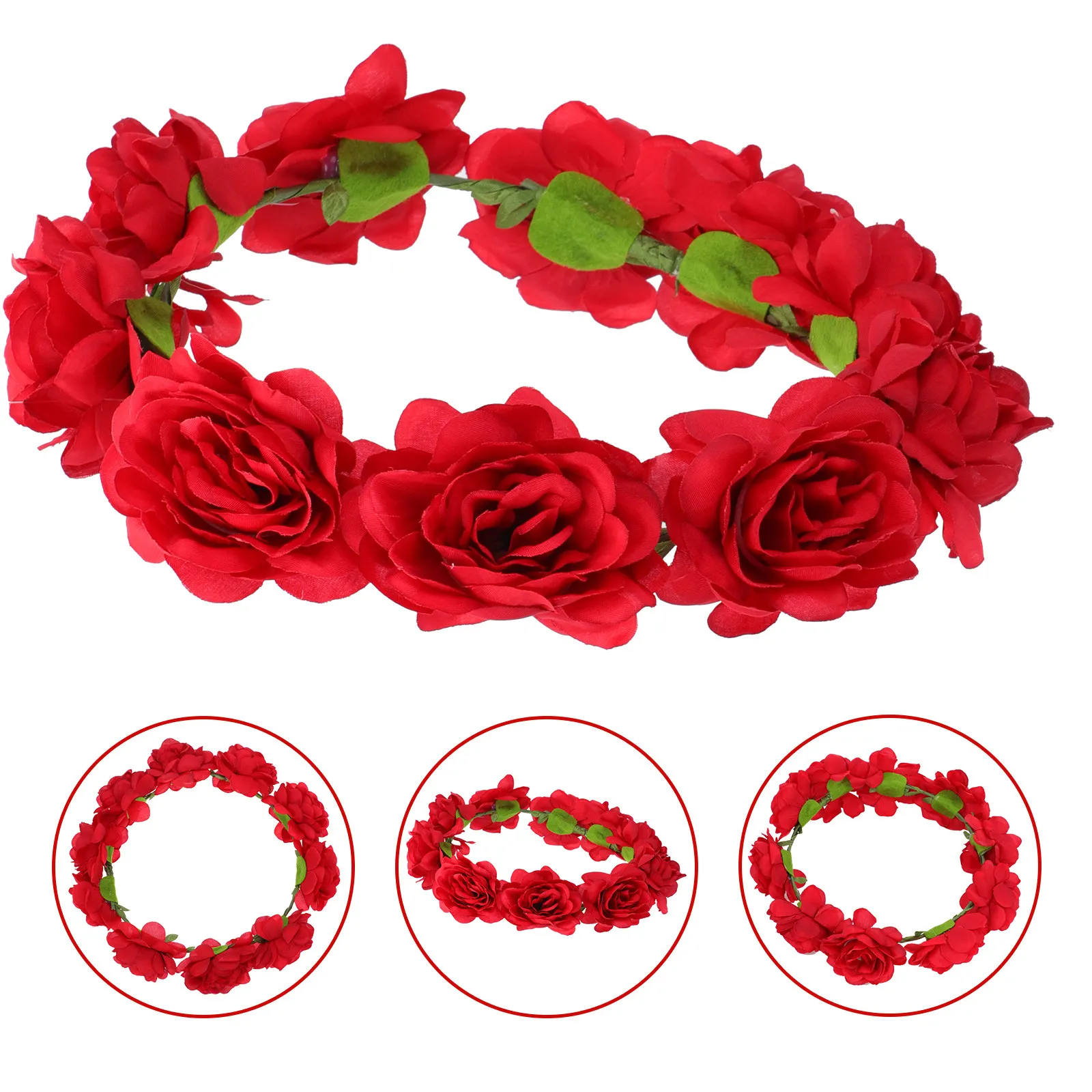 1Pcs Rose Flower Hairband Premium Simulation Floral Headband for Weddings Parties Valentine's Day Gift Delicate Creative Hair
1Pcs Rose Flower Hairband Premium Simulation Floral Headband for Weddings Parties Valentine's Day Gift Delicate Creative Hair