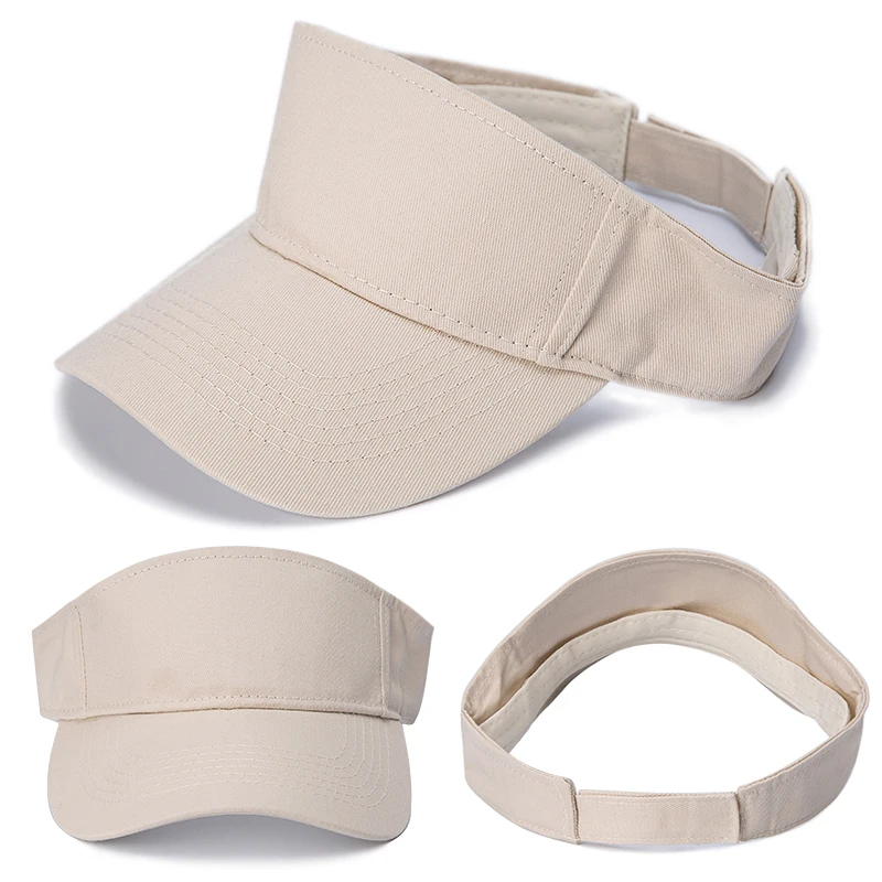 Custom Summer Unisex Visor Men's Caps Embroidered Print Logo Women's Cotton Visor Hat
Custom Summer Unisex Visor Men's Caps Embroidered Print Logo Women's Cotton Visor Hat
