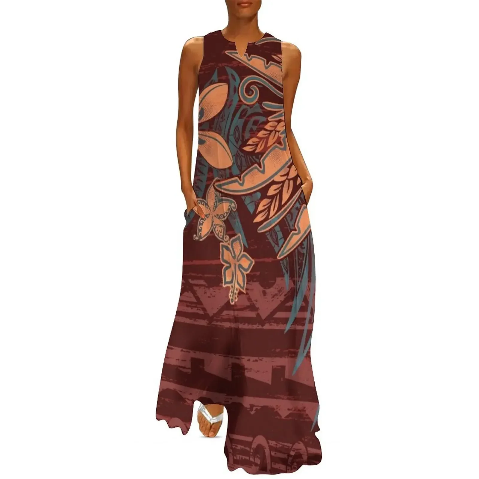 Polynesian Red Lava Floral Tribal Grunge Long Dress Dress women Woman fashion luxury dresses Female clothing Dress
Polynesian Red Lava Floral Tribal Grunge Long Dress Dress women Woman fashion luxury dresses Female clothing Dress
