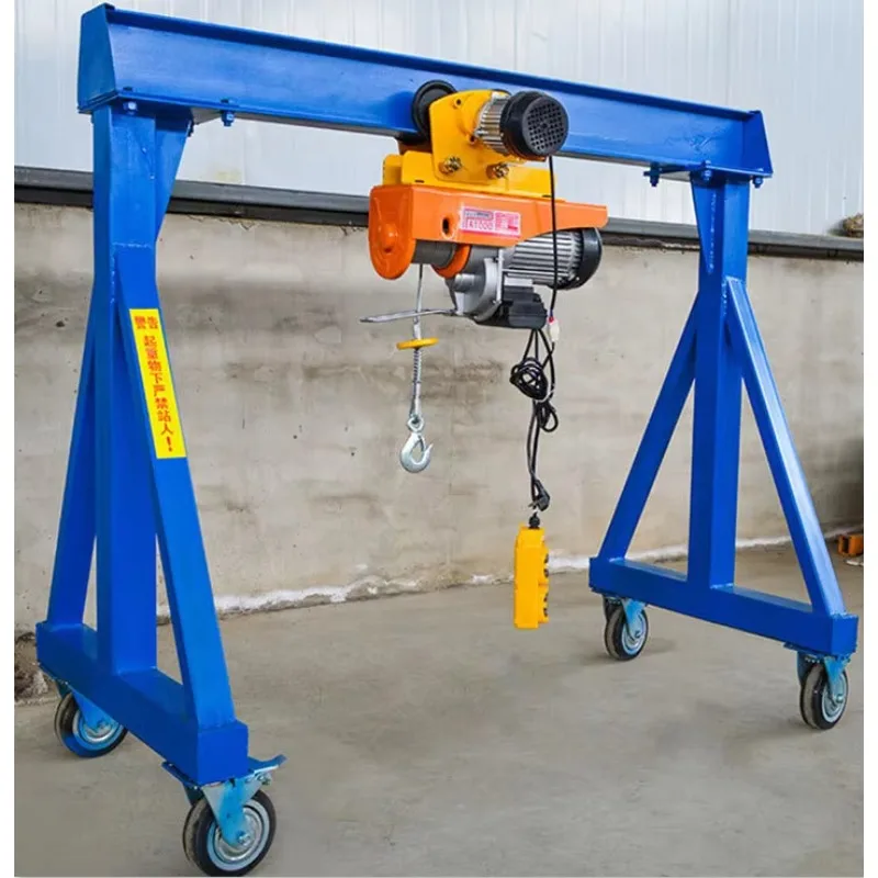 Customizable Small Gantry Frame Small Hand Push Crane Height Tonnage Trackless Electric Simple Gantry Crane
Customizable Small Gantry Frame Small Hand Push Crane Height Tonnage Trackless Electric Simple Gantry Crane