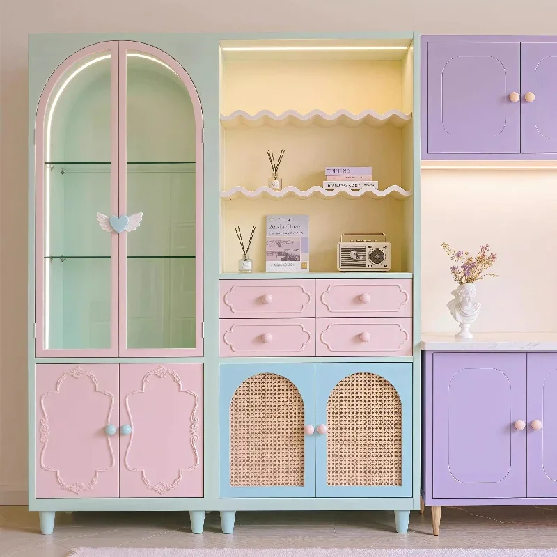 Integrated Locker Bedroom Storage Cabinet Children's Room Decorative Cabinet
Integrated Locker Bedroom Storage Cabinet Children's Room Decorative Cabinet