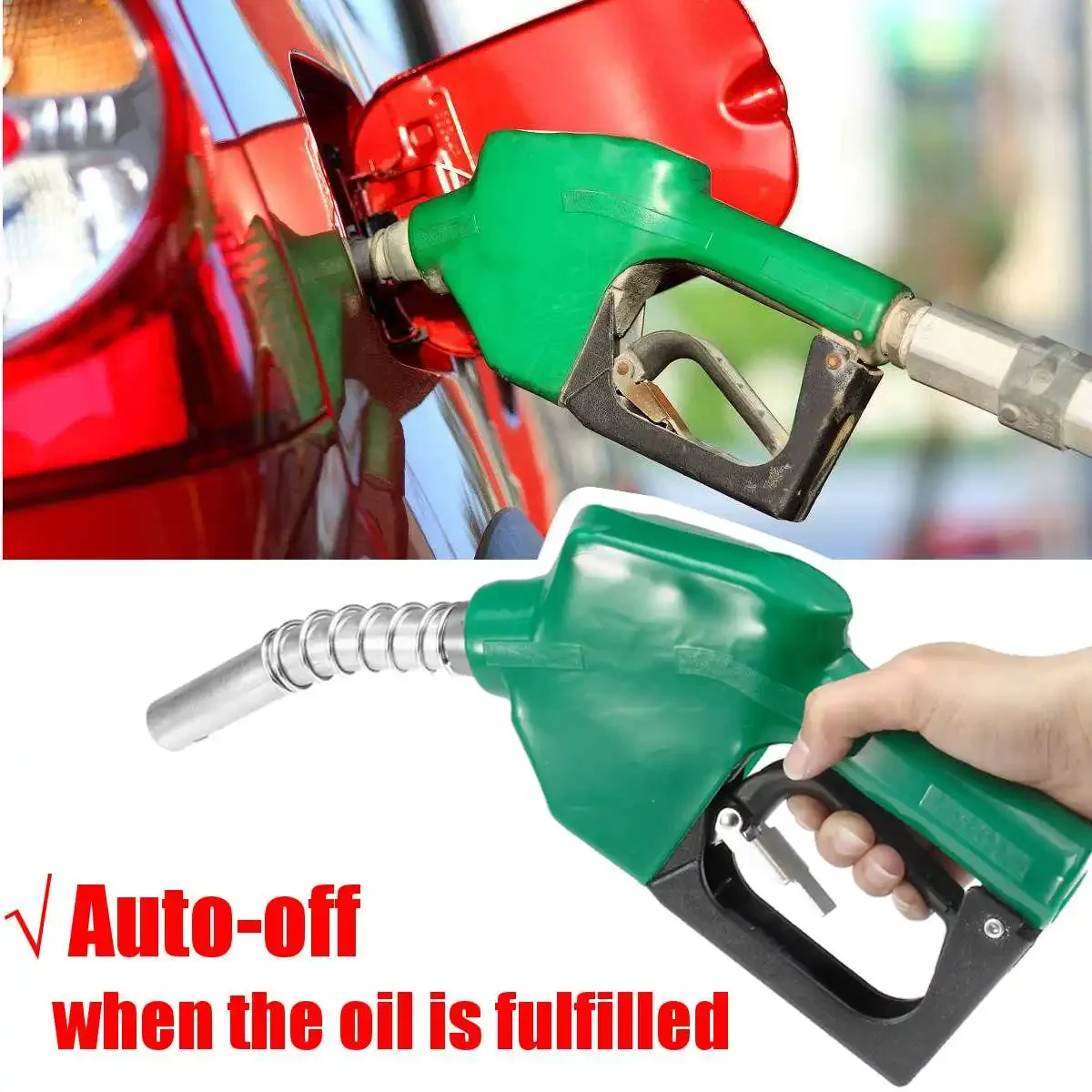 Stainless Steel Refilling Nozzle gun Automatic Cut off Oil Water Refueling Gun Fuel Refilling Nozzle Diesel Oil Dispensing Tool
Stainless Steel Refilling Nozzle gun Automatic Cut off Oil Water Refueling Gun Fuel Refilling Nozzle Diesel Oil Dispensing Tool