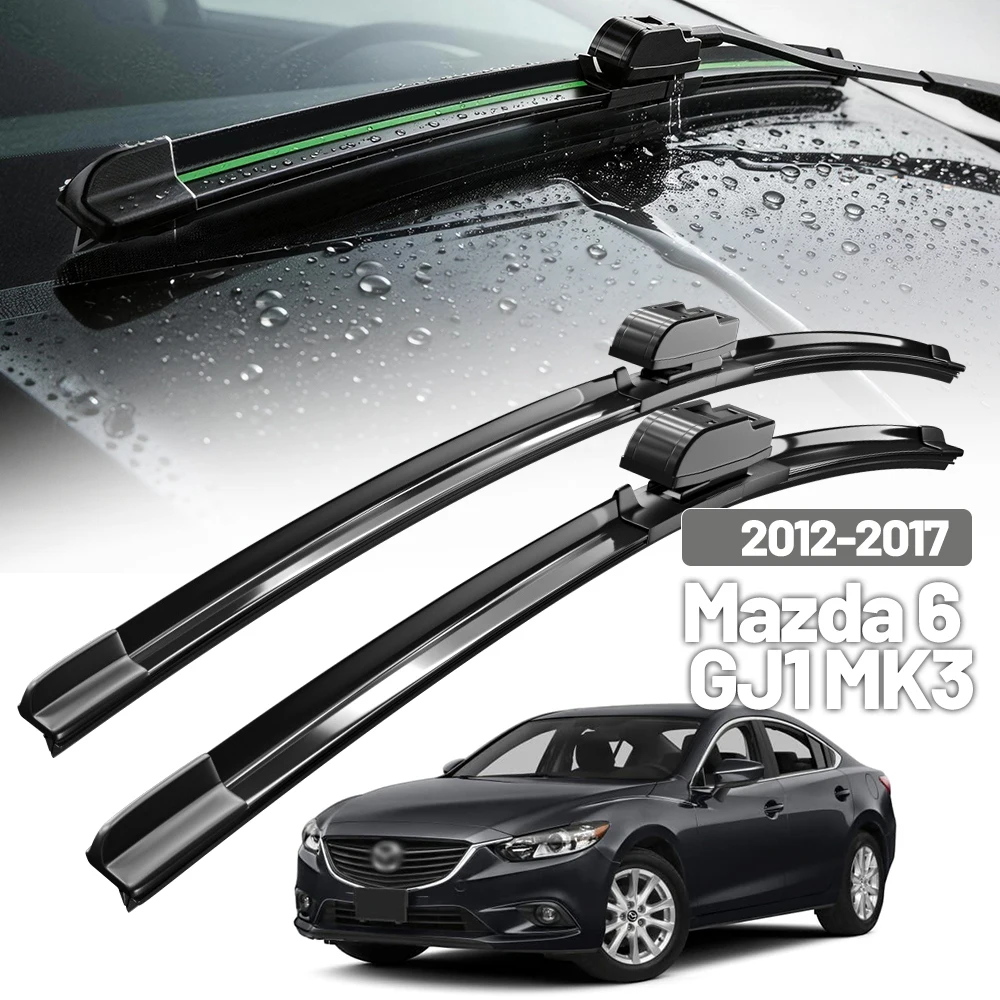 Wiper LHD Front Wiper Blades For Mazda 6 GJ1 GL MK3 2012 - 2017 Windshield Windscreen Clean Window Car Rain Brushes 24"+18"
Wiper LHD Front Wiper Blades For Mazda 6 GJ1 GL MK3 2012 - 2017 Windshield Windscreen Clean Window Car Rain Brushes 24"+18"