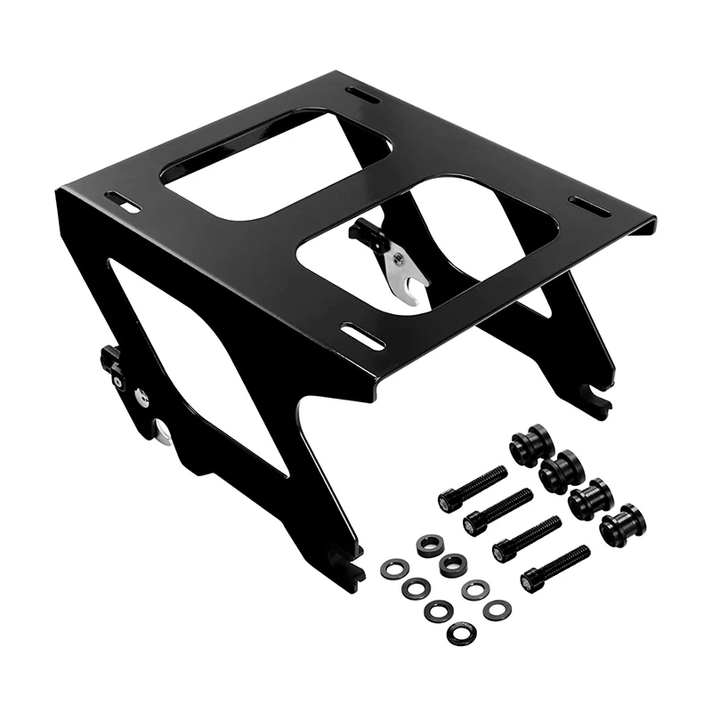 Gloss Black & Chrome Detachable Tour Pack Solo Luggage Mounting Rack Fit for Harley Heritage Classic 18-25
Gloss Black & Chrome Detachable Tour Pack Solo Luggage Mounting Rack Fit for Harley Heritage Classic 18-25