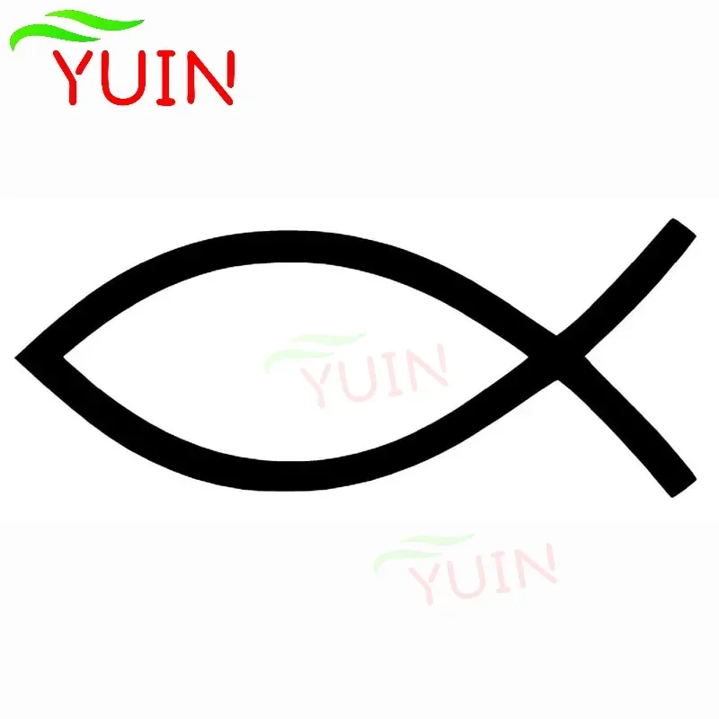 YUIN Creativity JESUS FISH Car Sticker Fashion Style Auto Styling PVC Window Decoration Motorcycle Accessories Waterproof Decal
YUIN Creativity JESUS FISH Car Sticker Fashion Style Auto Styling PVC Window Decoration Motorcycle Accessories Waterproof Decal