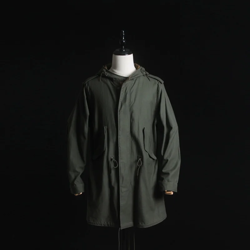 M5 Fi Tail Coat Jaet Hooded Long Loose Military een Casual Spring Cotton Zipper Closure Color Workwear Sle
M5 Fi Tail Coat Jaet Hooded Long Loose Military een Casual Spring Cotton Zipper Closure Color Workwear Sle