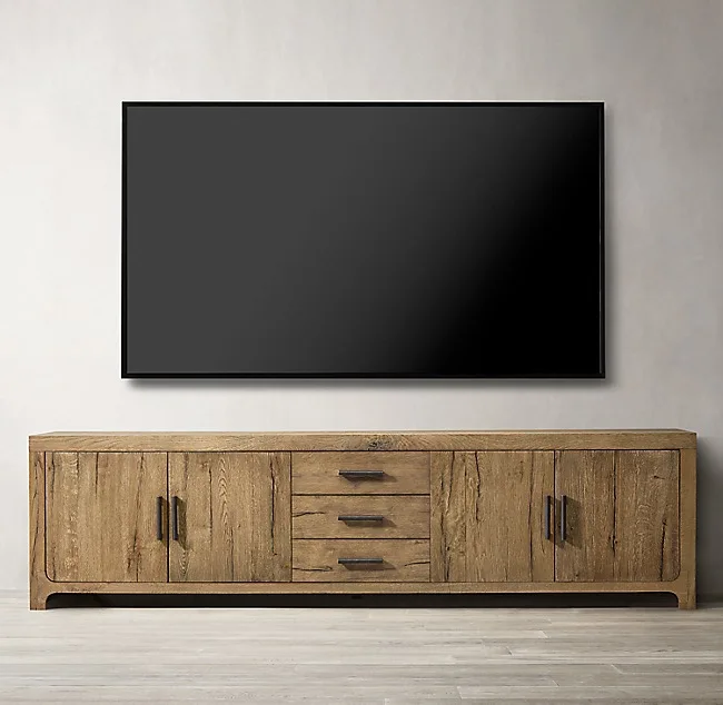 Nordic minimalist solid wood TV cabinet Italian light luxury villa TV table
Nordic minimalist solid wood TV cabinet Italian light luxury villa TV table