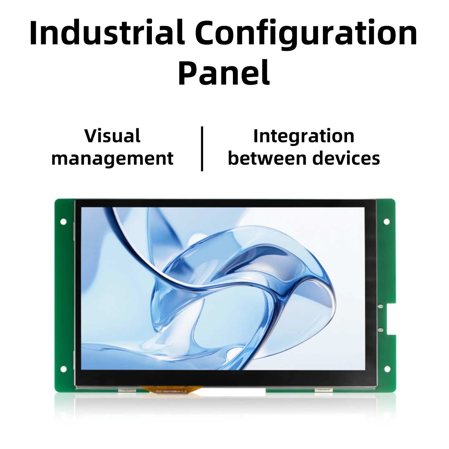 7-inch HMI Smart USART/UART Serial Touchscreen for PLC Replacement and Compatible Industrial Tablet