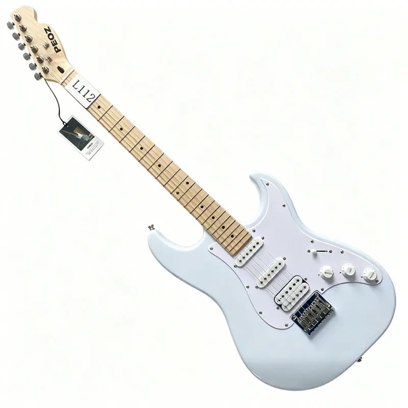 Korea Peoz Electric Guitar SSH Fixed Bridges 22 Frets Maple All in One Guitar for Beginner and Performance NEW Brand
Korea Peoz Electric Guitar SSH Fixed Bridges 22 Frets Maple All in One Guitar for Beginner and Performance NEW Brand