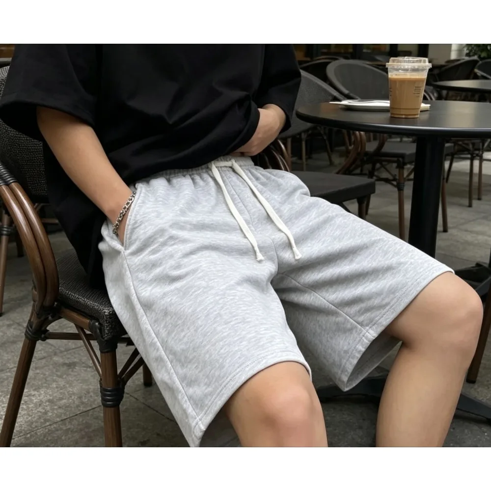 Home Lounge Men's Comfort Knit Shorts Solid Color Loose Elastic Waist Drawstring Casual Pants men clothing shorts men
Home Lounge Men's Comfort Knit Shorts Solid Color Loose Elastic Waist Drawstring Casual Pants men clothing shorts men