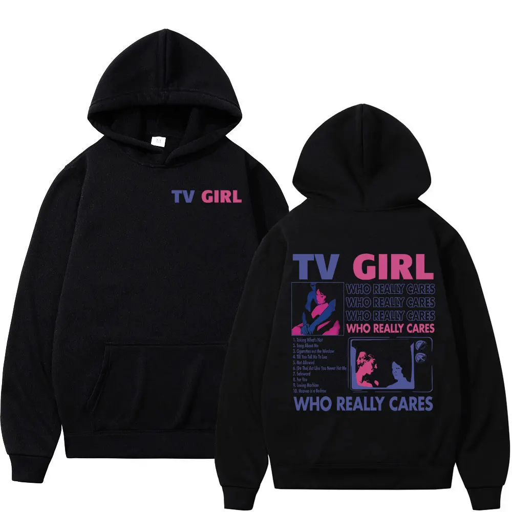 TV Girl Who Really Cares Album Print Hoodie Men Women Fashion Y2k Hooded Sweatshirt Autumn Winter High Quality Fleece Pullovers
TV Girl Who Really Cares Album Print Hoodie Men Women Fashion Y2k Hooded Sweatshirt Autumn Winter High Quality Fleece Pullovers