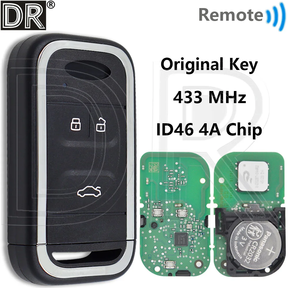 Great Original ID46 ID47 4A Chip 433MHz Proximity Car Remote Control Smart Key For New Chery Tiggo 5 5X 7 8 Arrizo 5 6 7 GX 
Great Original ID46 ID47 4A Chip 433MHz Proximity Car Remote Control Smart Key For New Chery Tiggo 5 5X 7 8 Arrizo 5 6 7 GX