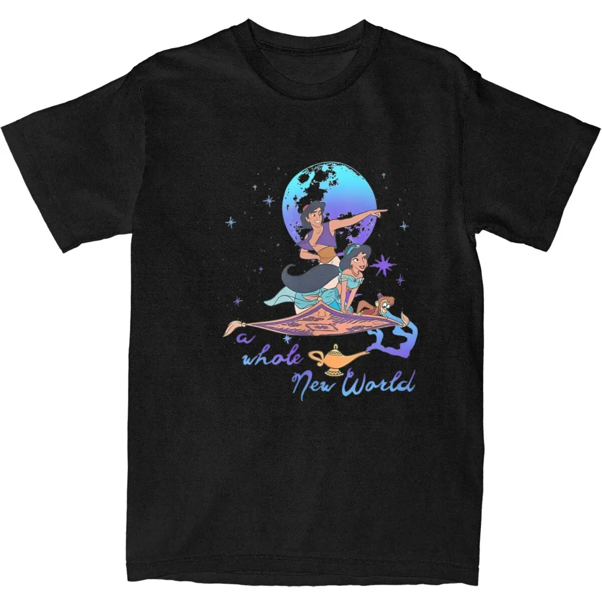 Хлопковые футболки с рисунком Aladdin Jasmine 100, новинка, футболка для взрослых, летняя одежда с потрясающим узором и короткими рукавами
Хлопковые футболки с рисунком Aladdin Jasmine 100, новинка, футболка для взрослых, летняя одежда с потрясающим узором и короткими рукавами