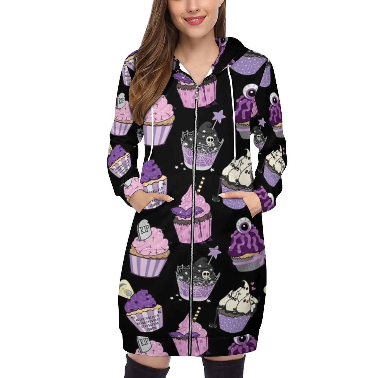 Pastel Gothcakes Hoodie Sweatshirts Women Pullover Girl Hoodie Streetwear Casual Fashion Clothes Cupcake Cupcakes Pastel Goth
Pastel Gothcakes Hoodie Sweatshirts Women Pullover Girl Hoodie Streetwear Casual Fashion Clothes Cupcake Cupcakes Pastel Goth