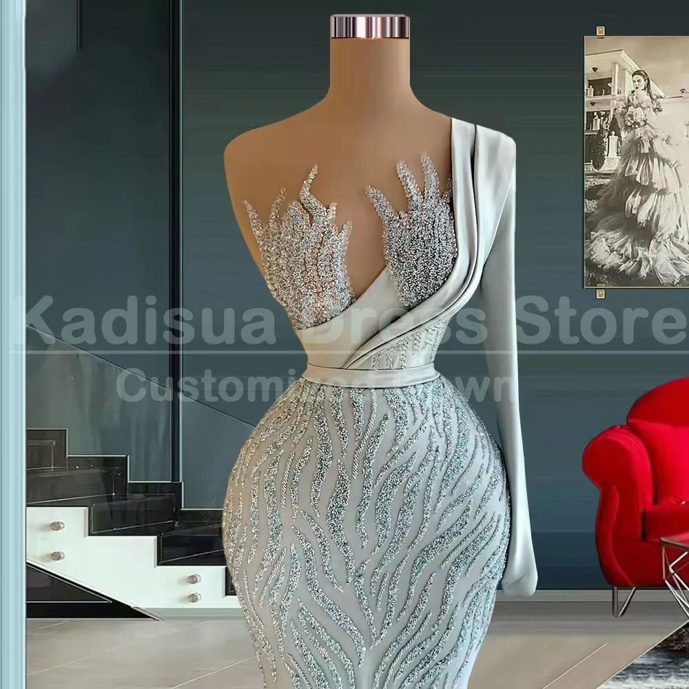 Exquisite Women Evening Dresses Luxury Long Sleeve Floor Length Lace Gowns Special Occasion Event Celebrity Prom Dress Mermaid
Exquisite Women Evening Dresses Luxury Long Sleeve Floor Length Lace Gowns Special Occasion Event Celebrity Prom Dress Mermaid