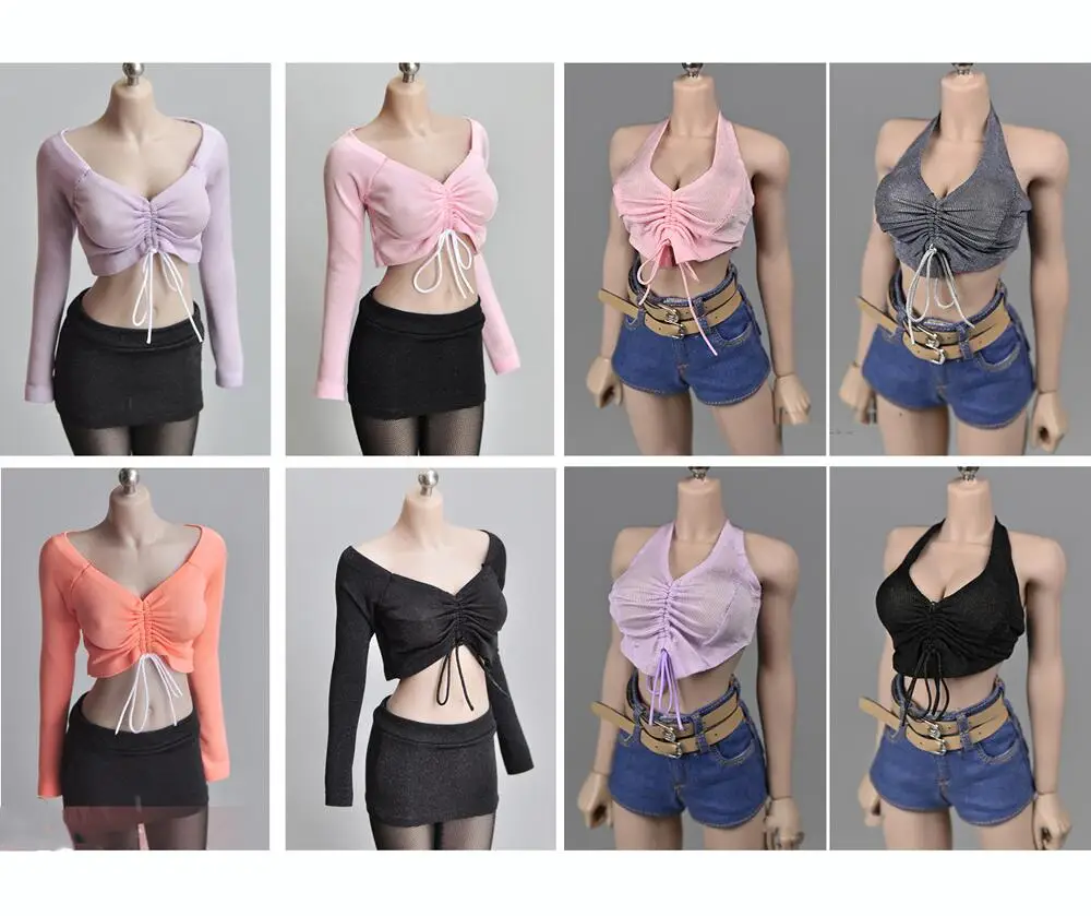 1/6Soldier Model Accessories Clothes 12Inch Tbl Wrapped Female PH Elastic Tight Bottoming Figure Body Doll T-shirt
1/6Soldier Model Accessories Clothes 12Inch Tbl Wrapped Female PH Elastic Tight Bottoming Figure Body Doll T-shirt