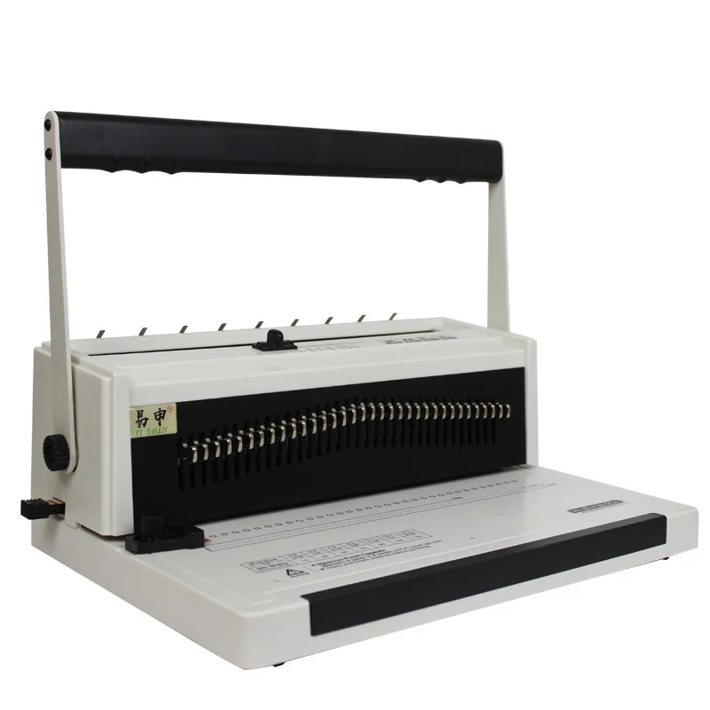 34-hole Desk Calendar Iron Ring Binding Machine With Full Blade Round Hole Punching Machine Double Coil Calendar
34-hole Desk Calendar Iron Ring Binding Machine With Full Blade Round Hole Punching Machine Double Coil Calendar
