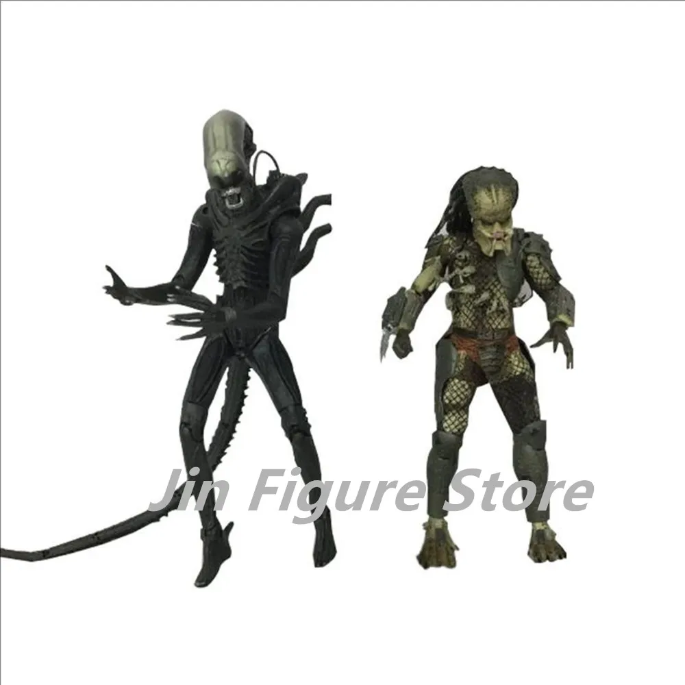 Predator Alien vs Classic Xenomorph Joint Movable Action Figure PVC Toys Collection Doll Model 2-pack
Predator Alien vs Classic Xenomorph Joint Movable Action Figure PVC Toys Collection Doll Model 2-pack