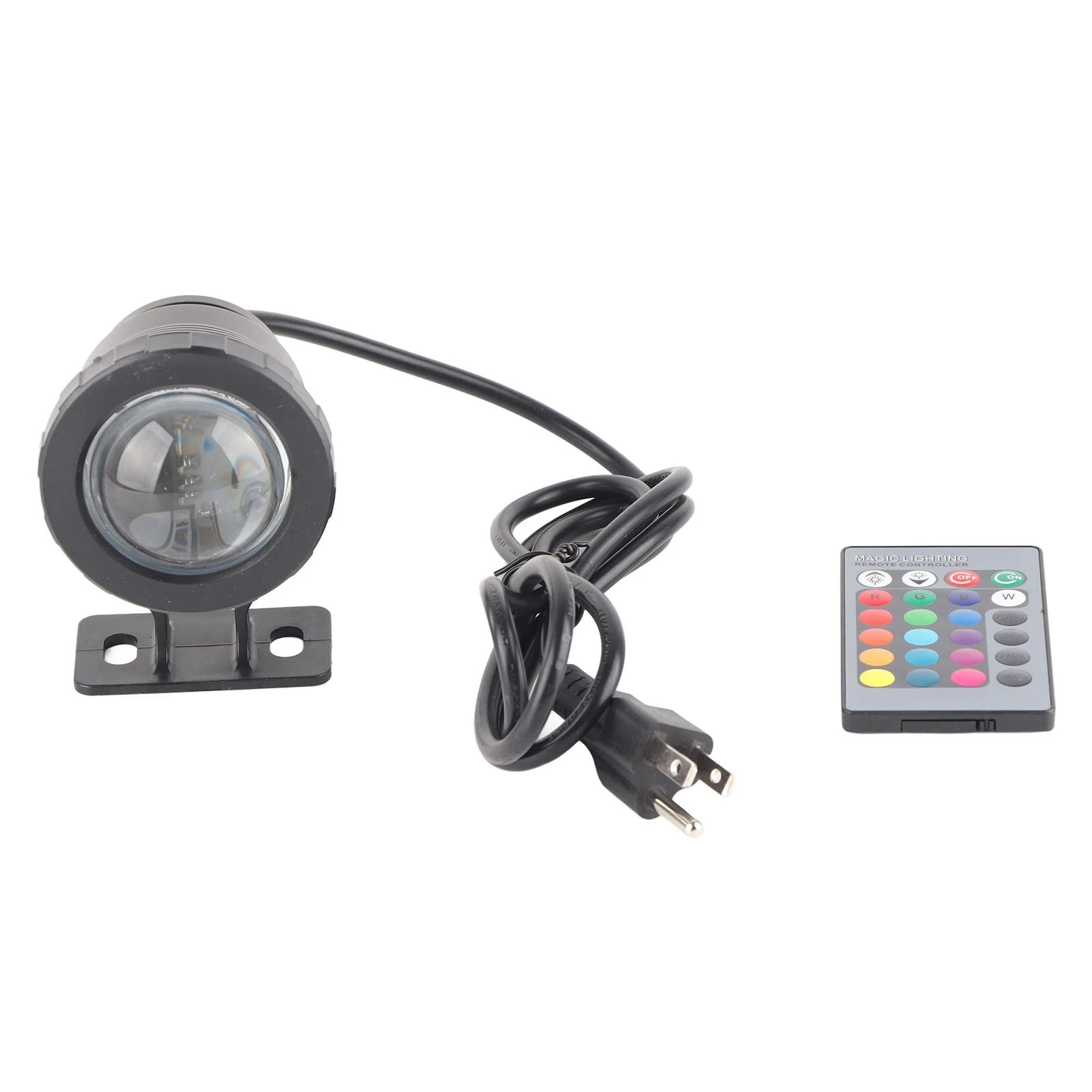Projection Light RGB Swimming Pool Colored Lamp With Remote Control For Hot Spring Fountain 10W Black
Projection Light RGB Swimming Pool Colored Lamp With Remote Control For Hot Spring Fountain 10W Black