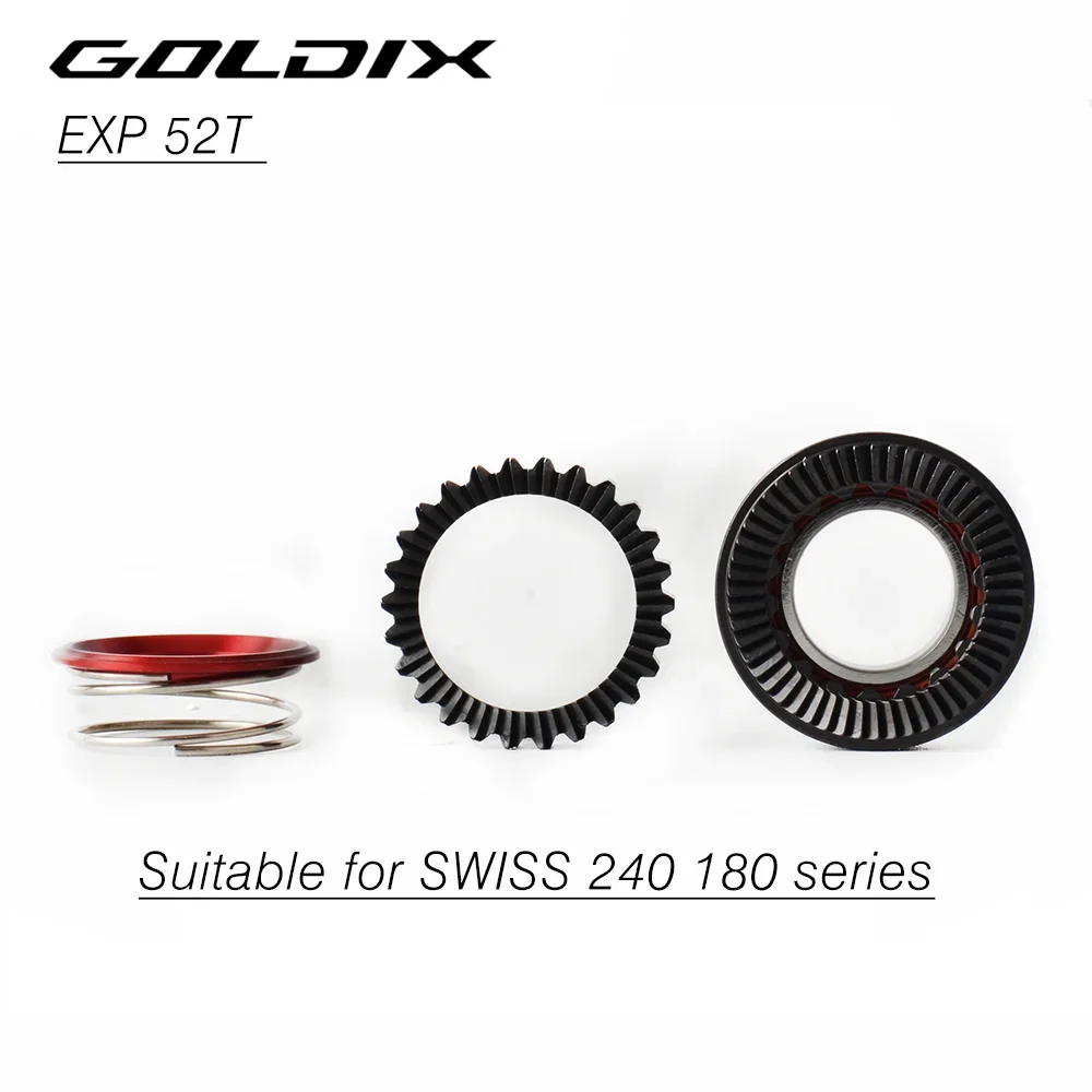 Детали велосипедной ступицы GOLDIX 54T EXP SL52 Зубья Звездная трещотка для сервисного комплекта колес D/T 
Детали велосипедной ступицы GOLDIX 54T EXP SL52 Зубья Звездная трещотка для сервисного комплекта колес D/T